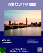 God Save The King Vocal Solo & Collections sheet music cover